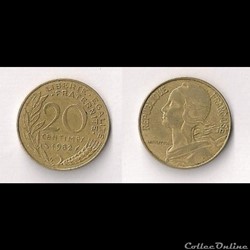 20 Cts Marianne 1982