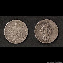 50 Cts Semeuse (Argent) 1898