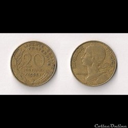 20 Cts Marianne 1968
