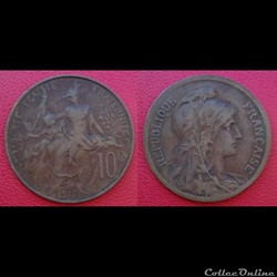 10 Cts Daniel-Dupuis 1917