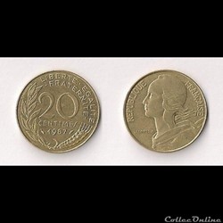 20 Cts Marianne 1987