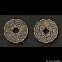5 Centimes Lindauer 1932