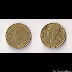 5 Cts Marianne 1971