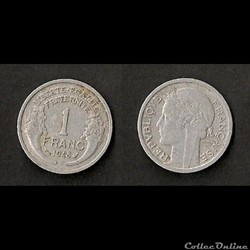 1 Franc Morlon Alu 1948 B