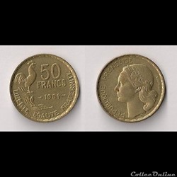 50 Francs Guiraud 1951