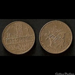 10 Francs Mathieu 1980 (Tranche A)