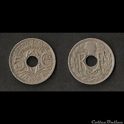 5 Centimes Lindauer 1918