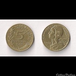 5 Cts Marianne 1986