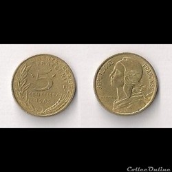 5 Cts Marianne 1983