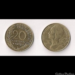 20 Cts Marianne 1989