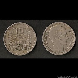 10 Francs Turin 1946