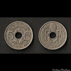 5 Centimes Lindauer 1931