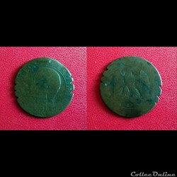5 Cts Napoléon III 1854K Crantée