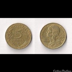 5 Cts Marianne 1982