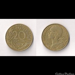 20 Cts Marianne 1981