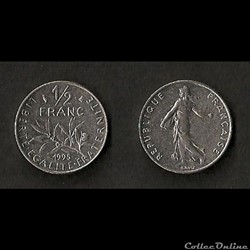 1/2 Franc Semeuse 1995