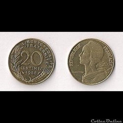 20 Cts Marianne 1988