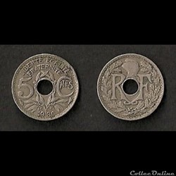 5 Centimes Lindauer 1930