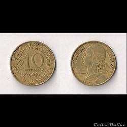 10 Cts Marianne 1966