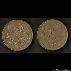10 Francs François Rude 1984 (Tranche B)