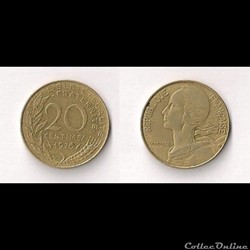 20 Cts Marianne 1976