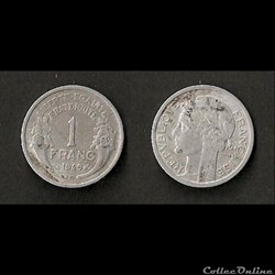 1 Franc Morlon Alu 1949 B