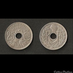 25 Cts Lindauer .1938.