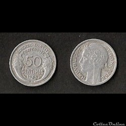 50 Cts Morlon Alu 1945 C