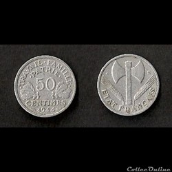 50 Cts Francisque 1944 C