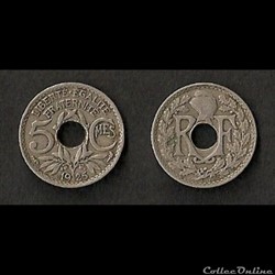 5 Centimes Lindauer 1925