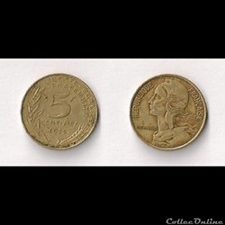 5 Cts Marianne 1975