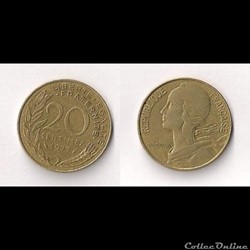 20 Cts Marianne 1977