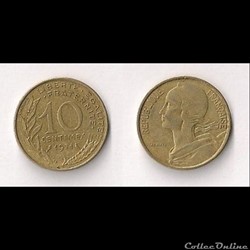 10 Cts Marianne 1971