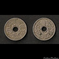 5 Centimes Lindauer 1924