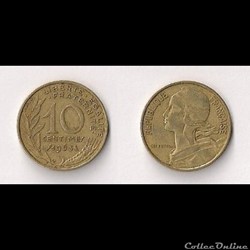 10 Cts Marianne 1963
