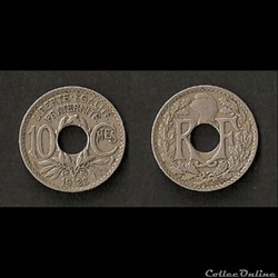 10 Cts Lindauer 1922 Poissy