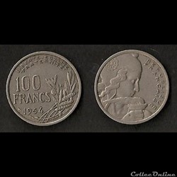 100 Francs Cochet 1954 B