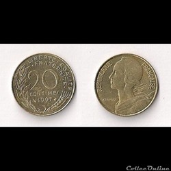 20 Cts Marianne 1997
