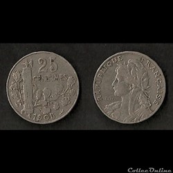 25 Centimes Patey 1905
