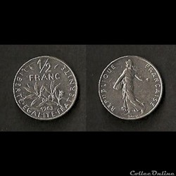 1/2 Franc Semeuse 1983