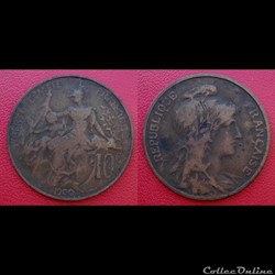 10 Cts Daniel-Dupuis 1900