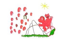 disegno dell'artista Fred Bugs