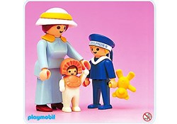 Maman Avec Ses Enfants Complet Sans Boite 5406 Playmobil n°55