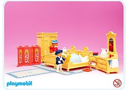 La Chambre Des Parents Jaunes Complet Sans Boite 5321 Playmobil n°63