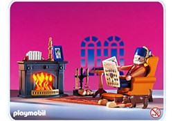 Grand Père Et Cheminée Boite Neuve 5315 Playmobil n°35