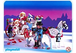 La Calèche Des Mariés Complet Sans Boite 5601 Playmobil n°2