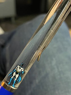 BATMAN clear barrel