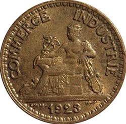 centimes Chambres de Commerce 1923 Paris F.191/5 50 centimes Chambres de Commerce 1923 Paris F.191/5