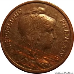 1 Centime Daniel Dupuis 1911