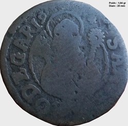 CANTON DE LUCERNE 1 Schilling 1638